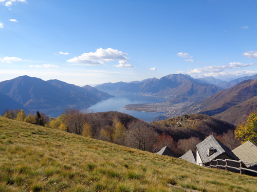 Sicht auf den Lago Maggiore